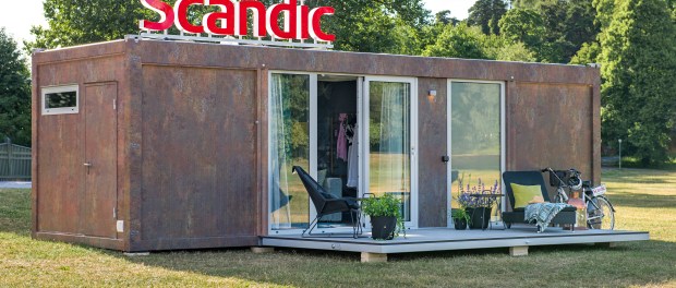 The hotel that comes to you--anywhere. 