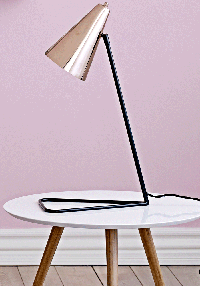 Copper desk lamp 2